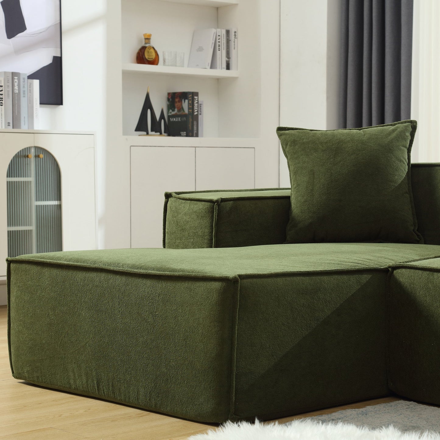 Modular combination living room sofa set, modern minimalist sofa, free
