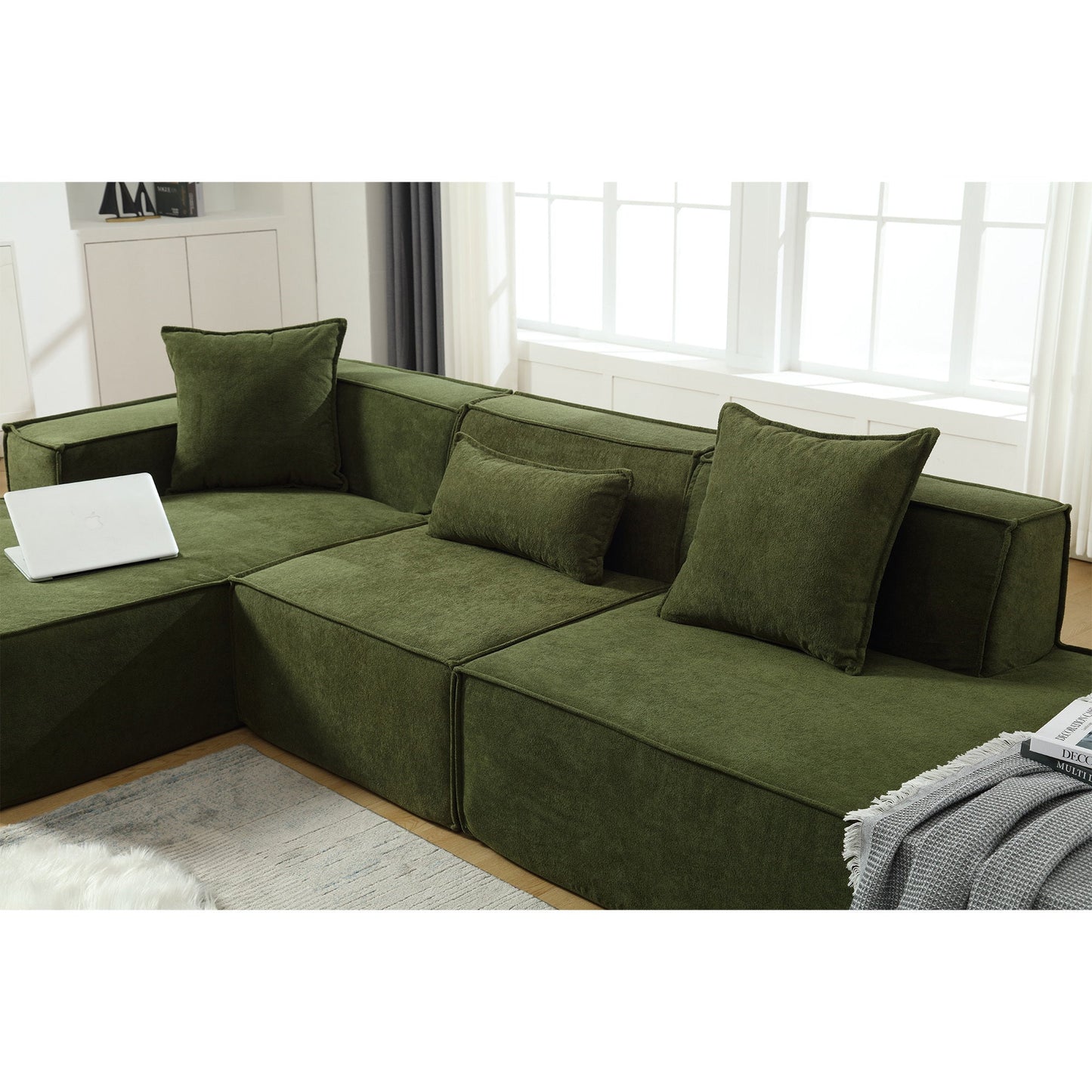 Modular combination living room sofa set, modern minimalist sofa, free