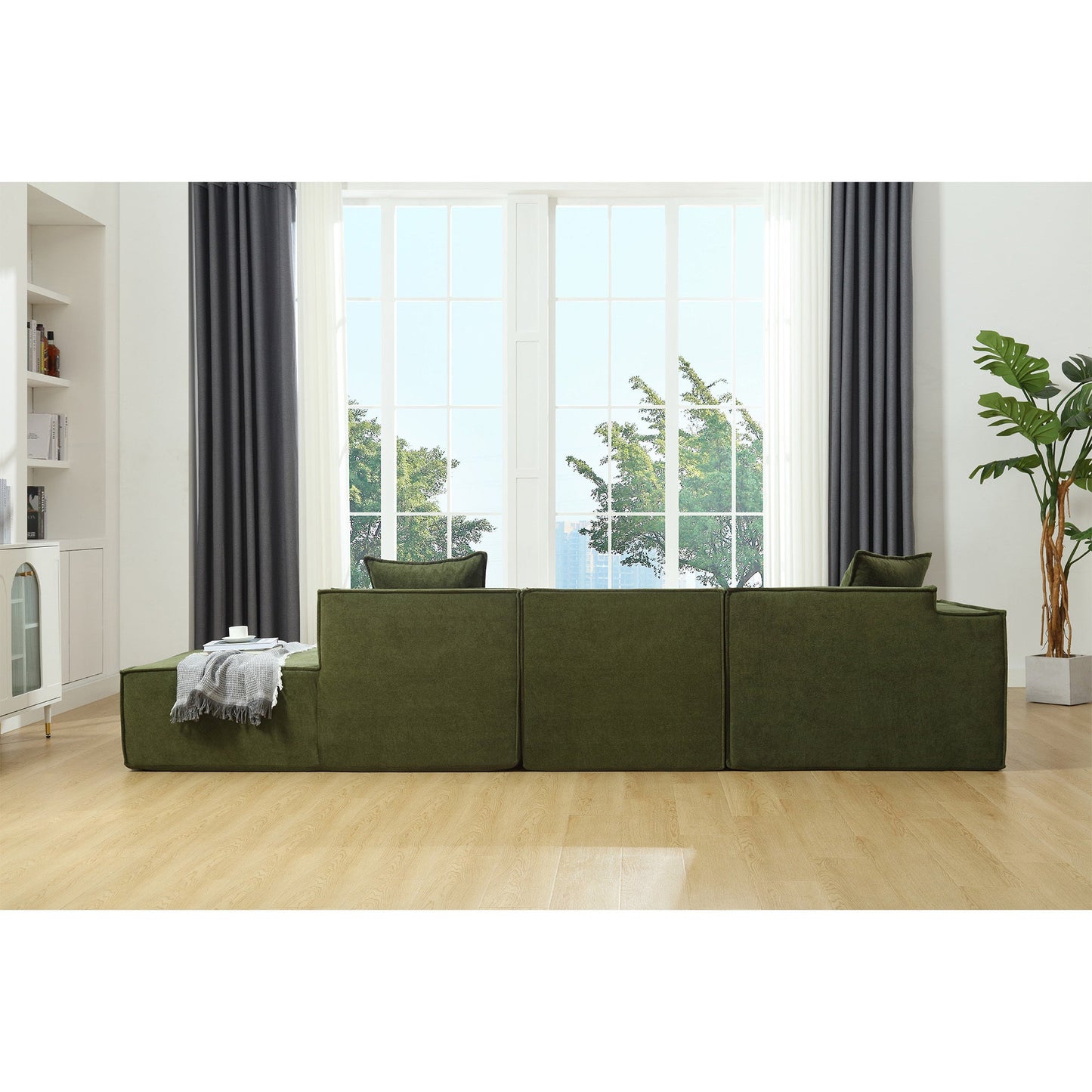 Modular combination living room sofa set, modern minimalist sofa, free